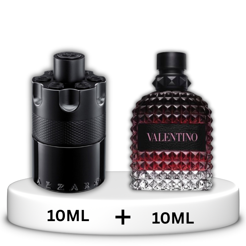 PACK 10ML×2 (Azzaro The Most Wanted Intense + Valentino Born Uomo Intense)
